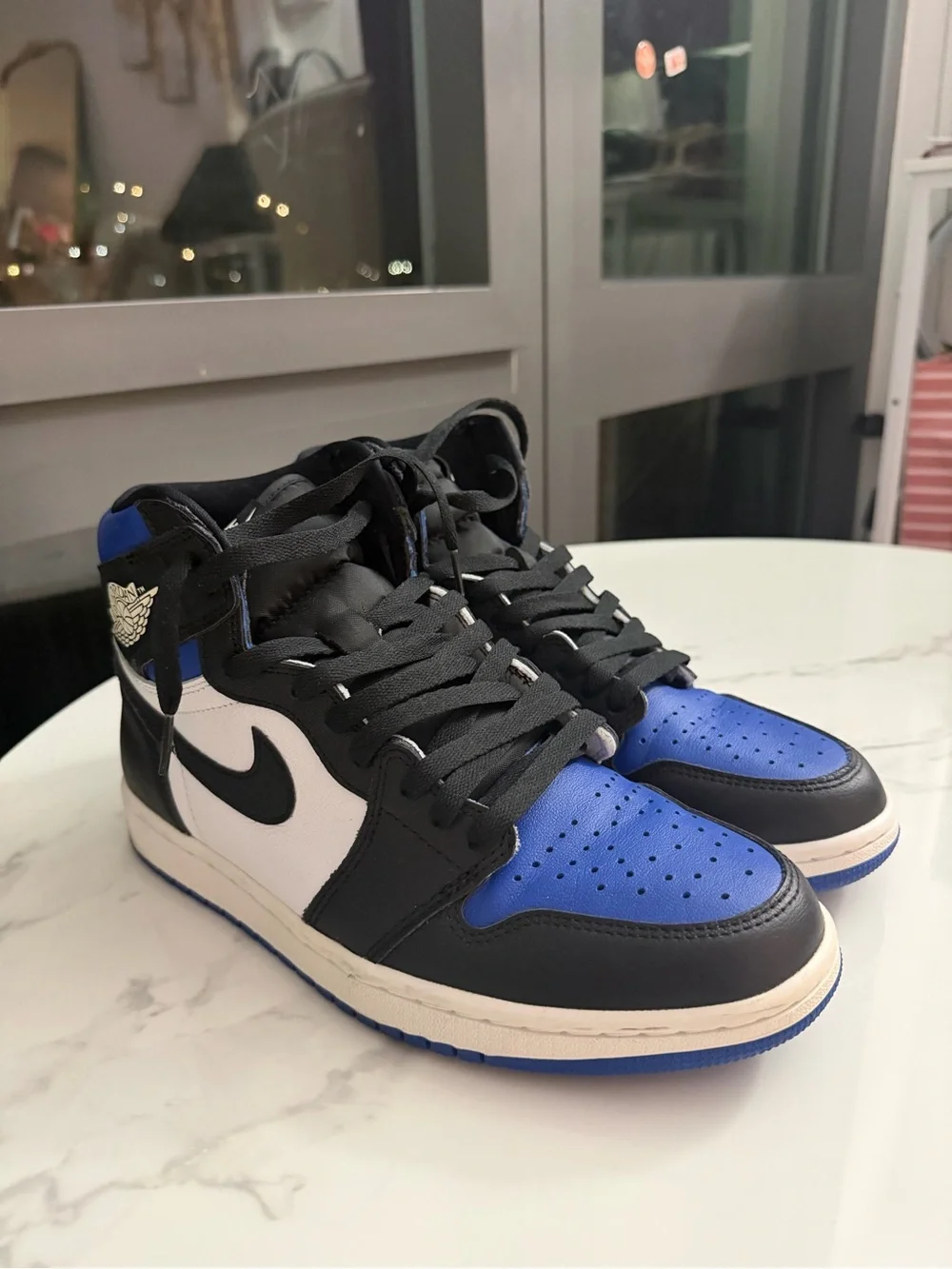 Jordan Kids' Retro High Top - Black/Blue/White